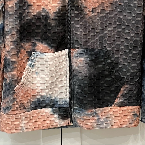 Scrunch Butt Shaping/Lifting Tie Dye 3PC Set With Hooded Jacket - Picture 5 of 13